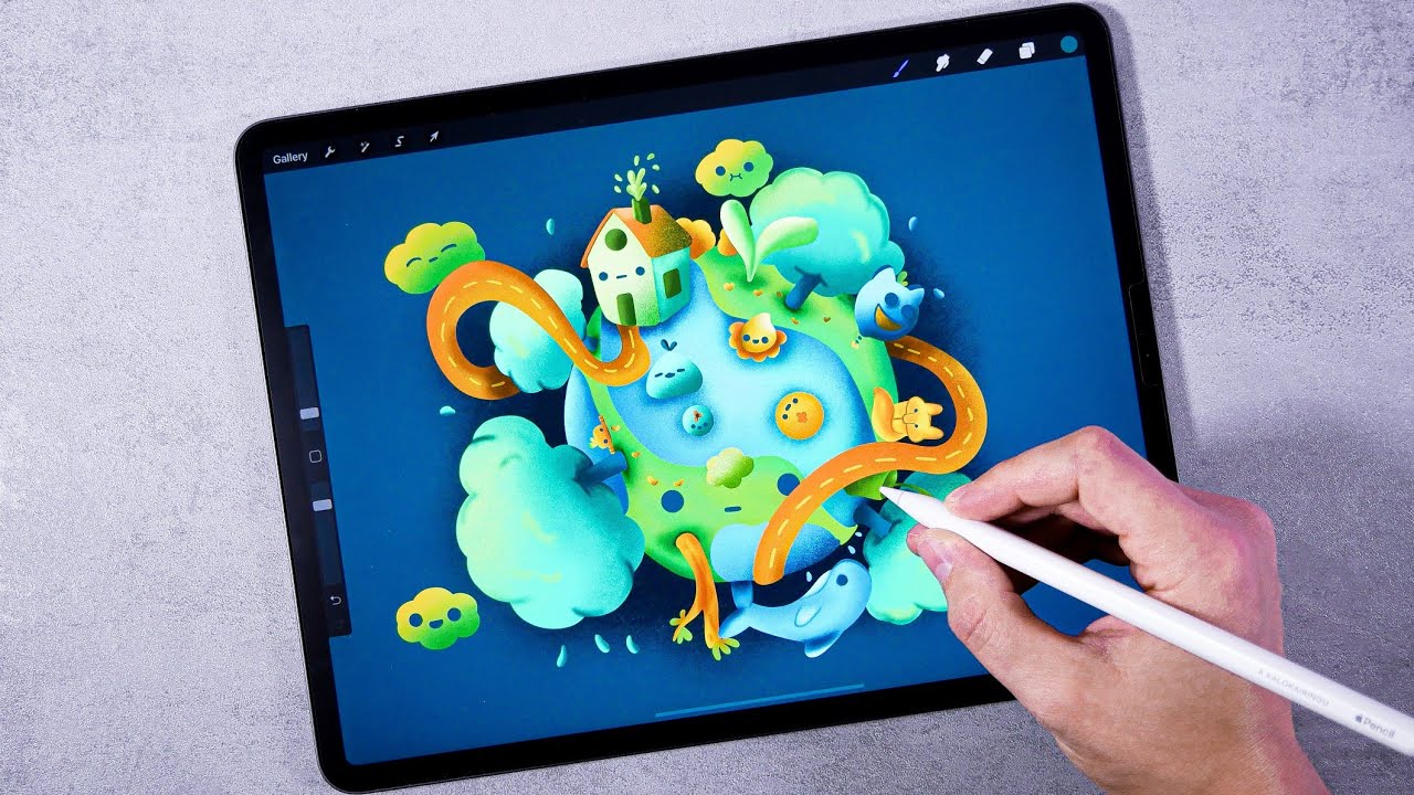 APLICATIVOS GRATUITOS QUE EU USO PARA DESENHAR NO IPAD! 