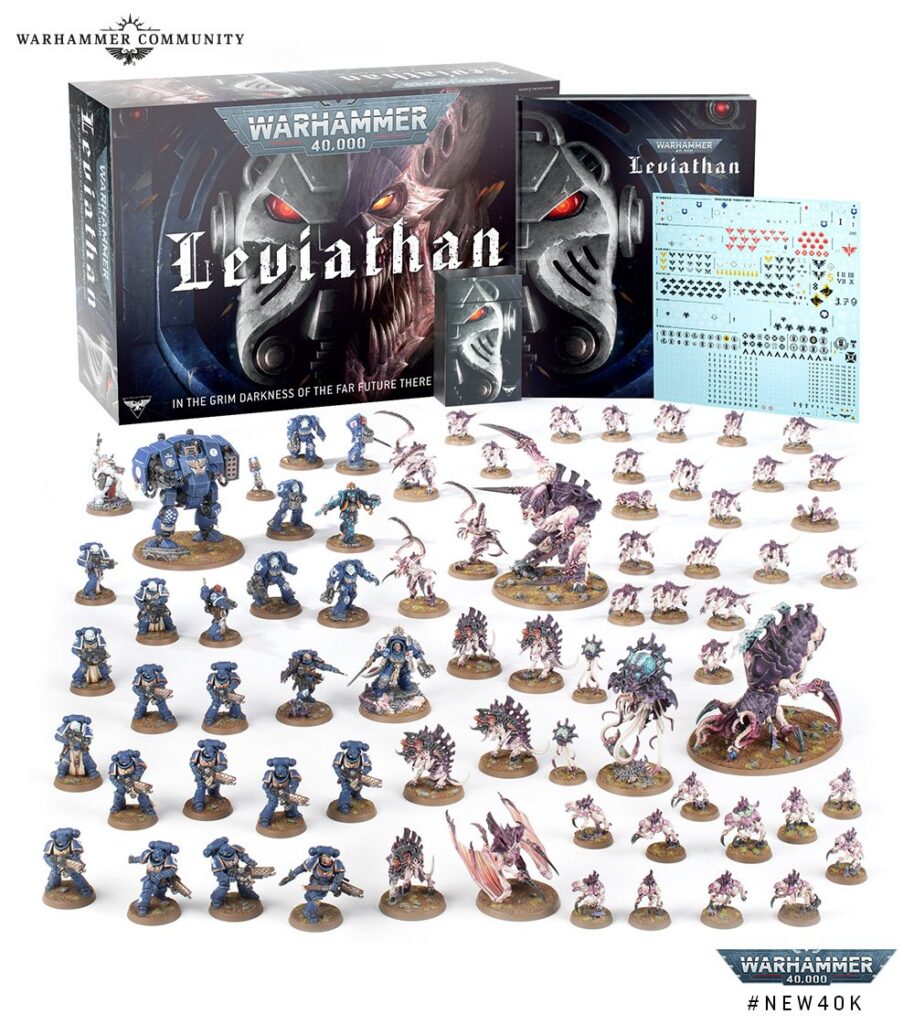 Conteúdo da caixa de Warhammer 40K Leviathan